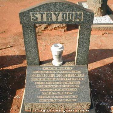 STRYDOM Gerhardus Jacobus -1947
