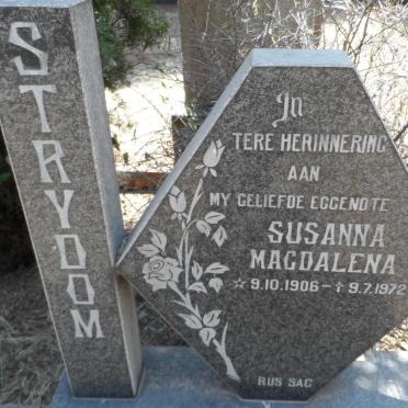 STRYDOM Susanna Magdalena 1906-1972