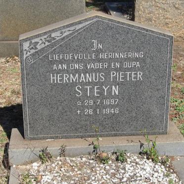 STEYN Hermanus Pieter 1897-1946