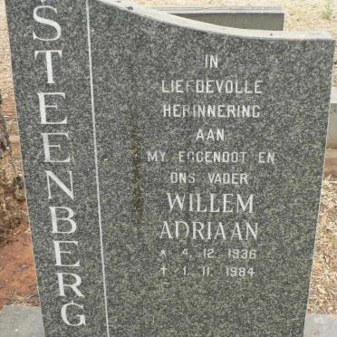 STEENBERG Willem Adriaan 1936-1984