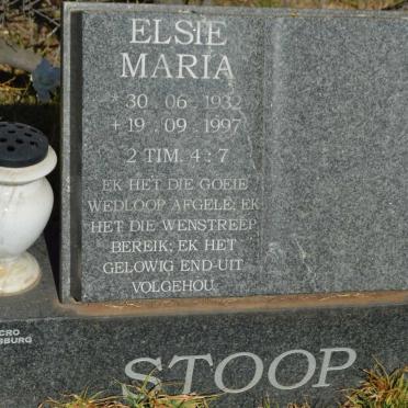 STOOP Elsie Maria 1932-1997