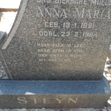 STEYN Anna Maria 1891-1964