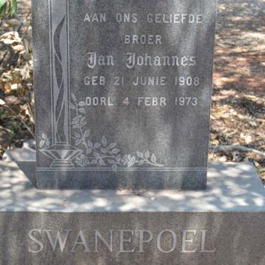 SWANEPOEL Jan Johannes 1908-1973