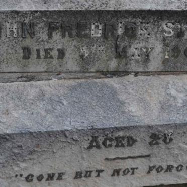 SYMONS John Fredrick -1905