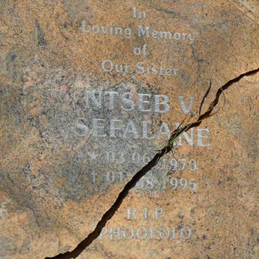 SEFALANE Ntseb V. 1970-1995