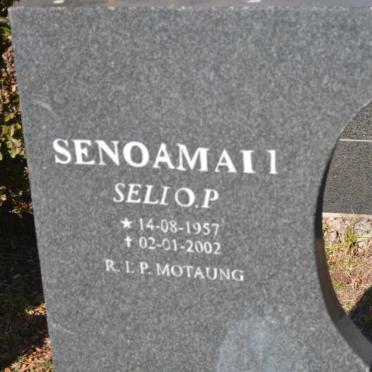 SENOAMALI Selio P. 1957-2002