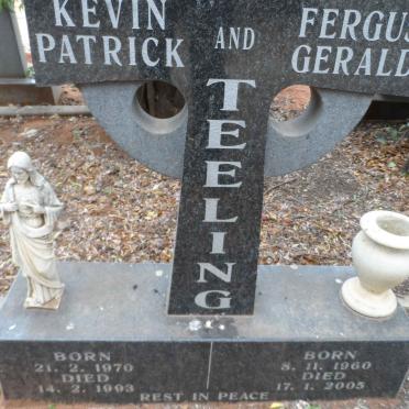 TEELING Fergus Gerald 1960-2005 :: TEELING Kevin Patrick 1970-1993