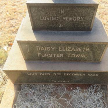 TOWNE Daisy Elizabeth Forster -1936