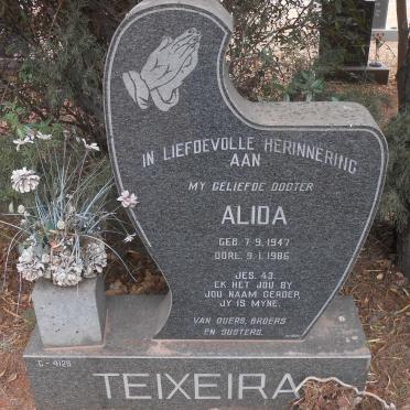 TEIXEIRA Alida 1947-1986