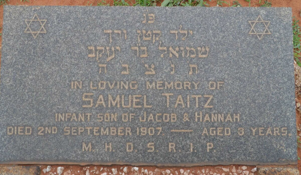 TAITZ Samuel -1907
