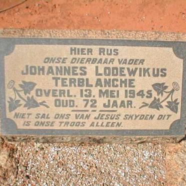 TERBLANCHE Johannes Lodewikus - 1945