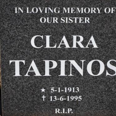 TAPINOS Clara 1913-1995