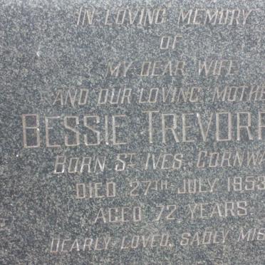 TREVORROW Bessie -1953