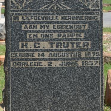 TRUTER H.C. 1875-1937