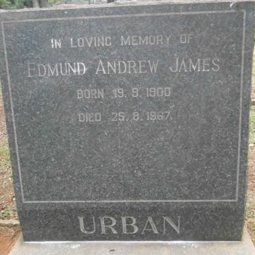 URBAN Edmund Andrew James 1900-1967