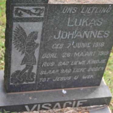 VISAGIE Lukas Johannes 1918-1919