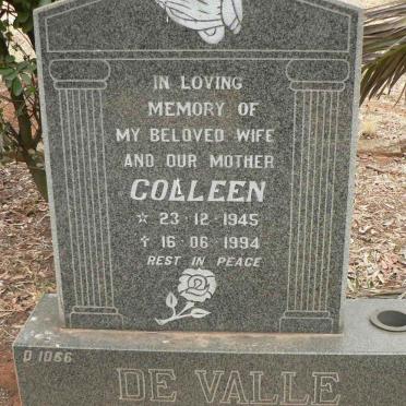 VALLE Colleen, de 1945-1994