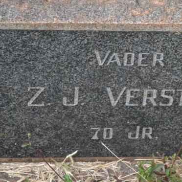 VERSTER Z.J.