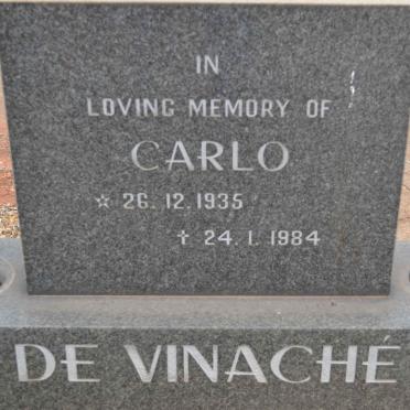 VINACHÉ Carlo, de 1935-1984