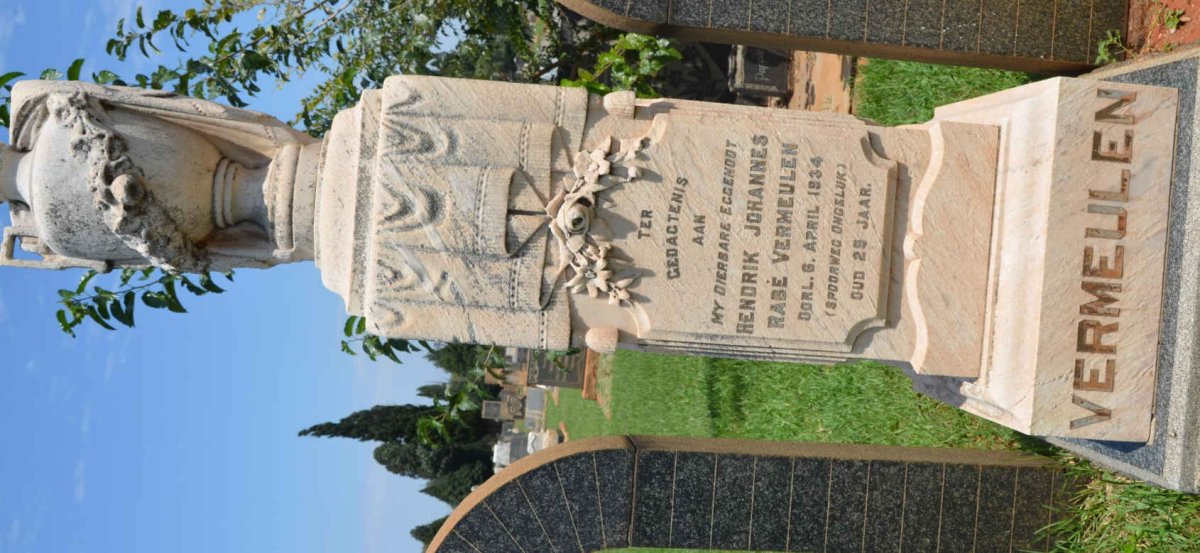 VERMEULEN Hendrik Johannes Rabé -1934