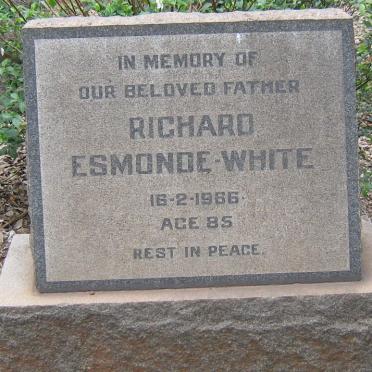 WHITE Richard, Esmonde -1966