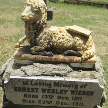 WIEBEN Ernest Wesley 1911-1911