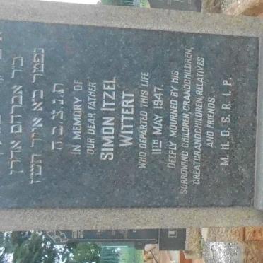 WITTERT Simon Itzel -1947