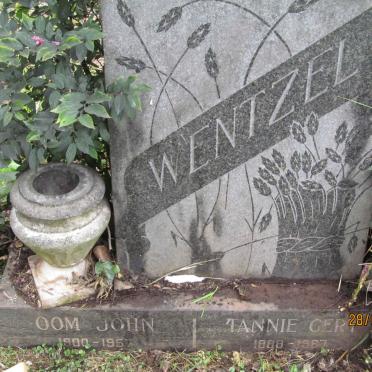 WENTZEL John 1900-1957 &amp; Gert 1888-1967