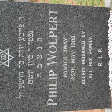 WOLPERT Philip -1980