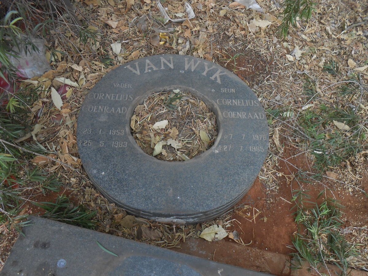 WYK Cornelius Coenraad, van 1953-1983 :: VAN WYK Cornelius Coenraad 1976-1985