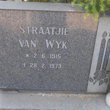 WYK Straatjie, van 1915-1973