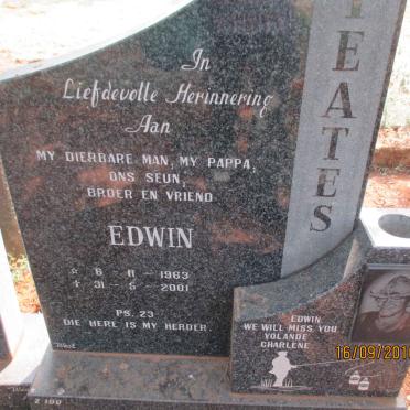 YEATES Edwin 1963-2001