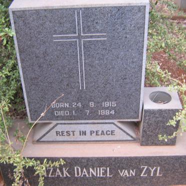 ZYL Izak Daniel, van 1915-1984