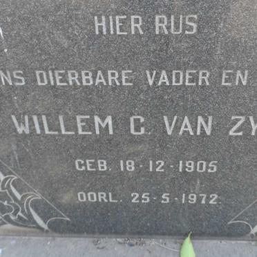 ZYL Willem C., van 1905-1972