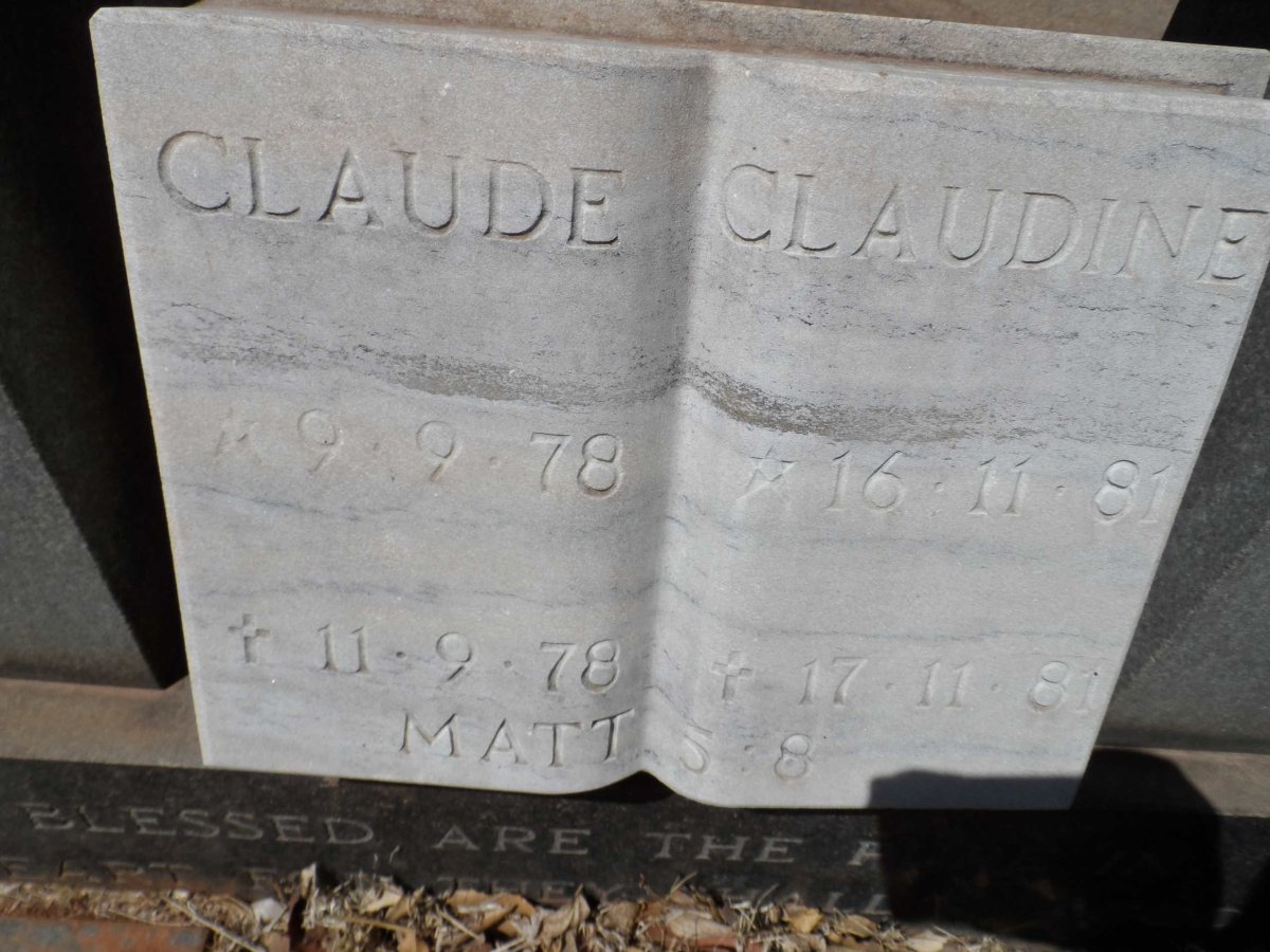 ? Claude 1978-1978 :: ? Claudine 1981-1981