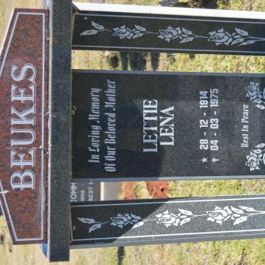 BEUKES Lettie Lena 1914-1975