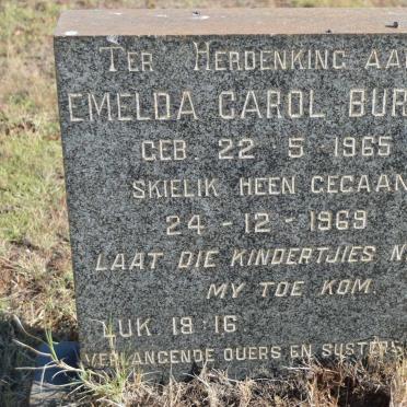 BURD Emelda Carol 1965-1969