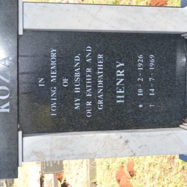 KOZA Henry 1926-1969