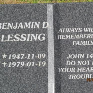 LESSING Benjamin D. 1947-1979