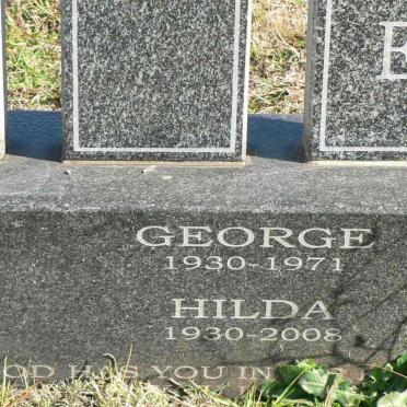 MALGAS George 1930-1971 &amp; Hilda 1930-2008