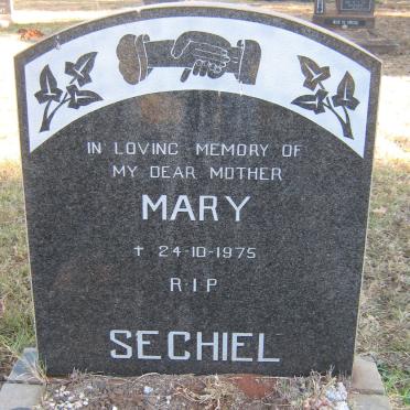 SECHIEL Mary -1975