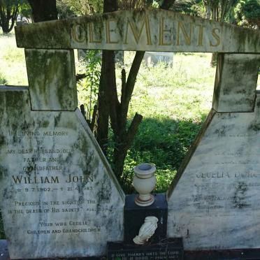 CLEMENTS William John 1902-1983 &amp; Cecilia Dorcas 1910-1994