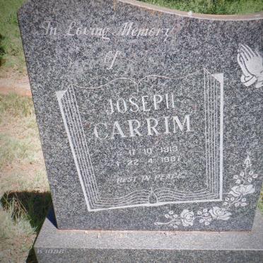 CARRIM Joseph 1913-1987
