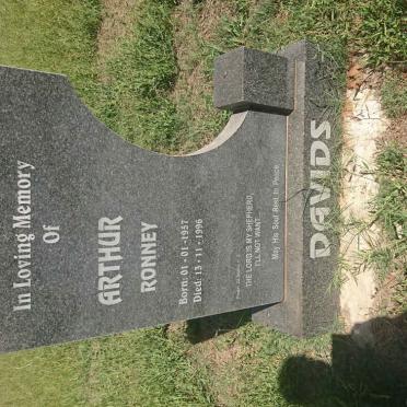 DAVIDS Arthur Ronney 1957-1996