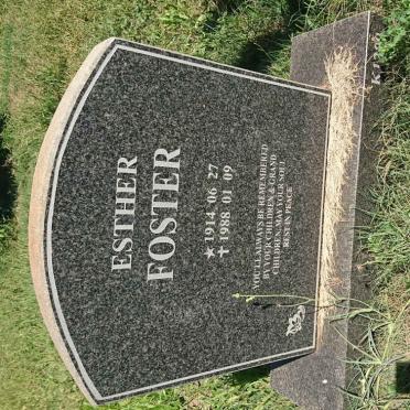 FOSTER Esther 1914-1988