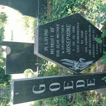 GOEDE Josephine -1985