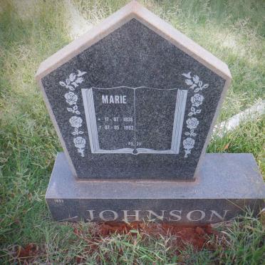 JOHNSON Marie 1938-1992