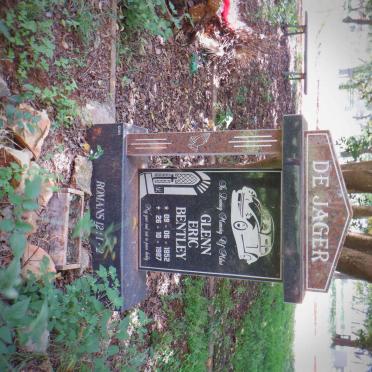 JAGER Glenn Eric Bentley, de 1952-1987