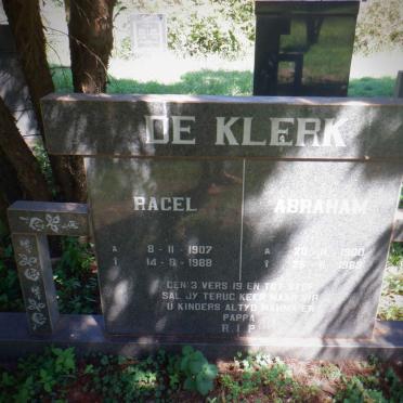 KLERK Abraham, de 1900-1983 &amp; Ragel 1907-1988