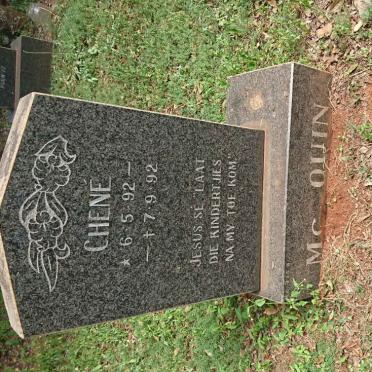 McQUIN Chené 1992-1992